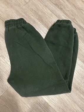 Used Comfrt green sweatpants - adult XS